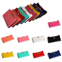 1PC Fashion Women Soft Leather Bowknot Clutch Wallet Long Purse Handbag Cards Holder