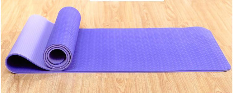 Новый tpe йога коврик двойной цвет расширение утолщение спорта йога фитнес ...