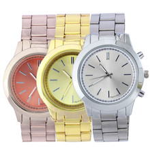 2015 HOT Fashion Women men couple Geneva steel Watch Steel Rhinestone watches Ladies Analog Quartz mechanical