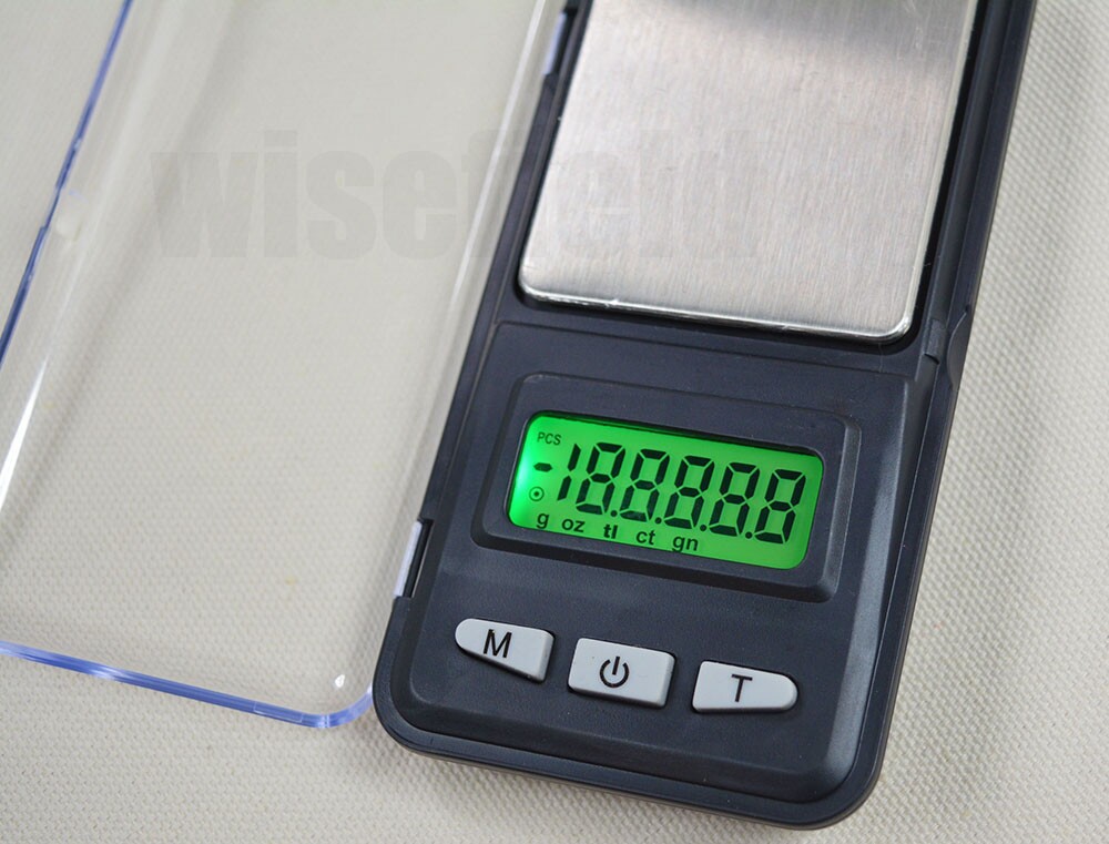 Digital Balance Pocket Weighing Jewelry Electronic LCD Scale Gram 0 1g