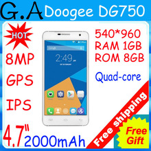 DOOGEE Iron Bone DG750 4.7 Inch MTK6592 Octa Core 1GB RAM 8GB ROM 8.0MP Cell phone Mobile Smartphone Android 4.4 (Free shipping)