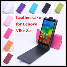 9 colors High Quality luxury Leather Case for Lenovo Vibe Z2 Lenovos Vibe Z 2 phone housing Flip Cover case with cellphone Cases