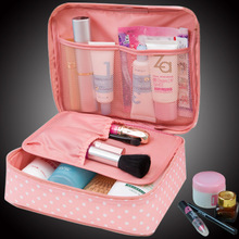 Neceser Rushed Floral Nylon Zipper New Women Makeup bag Cosmetic bag Case Make Up Organizer Toiletry Storage Travel Wash pouch