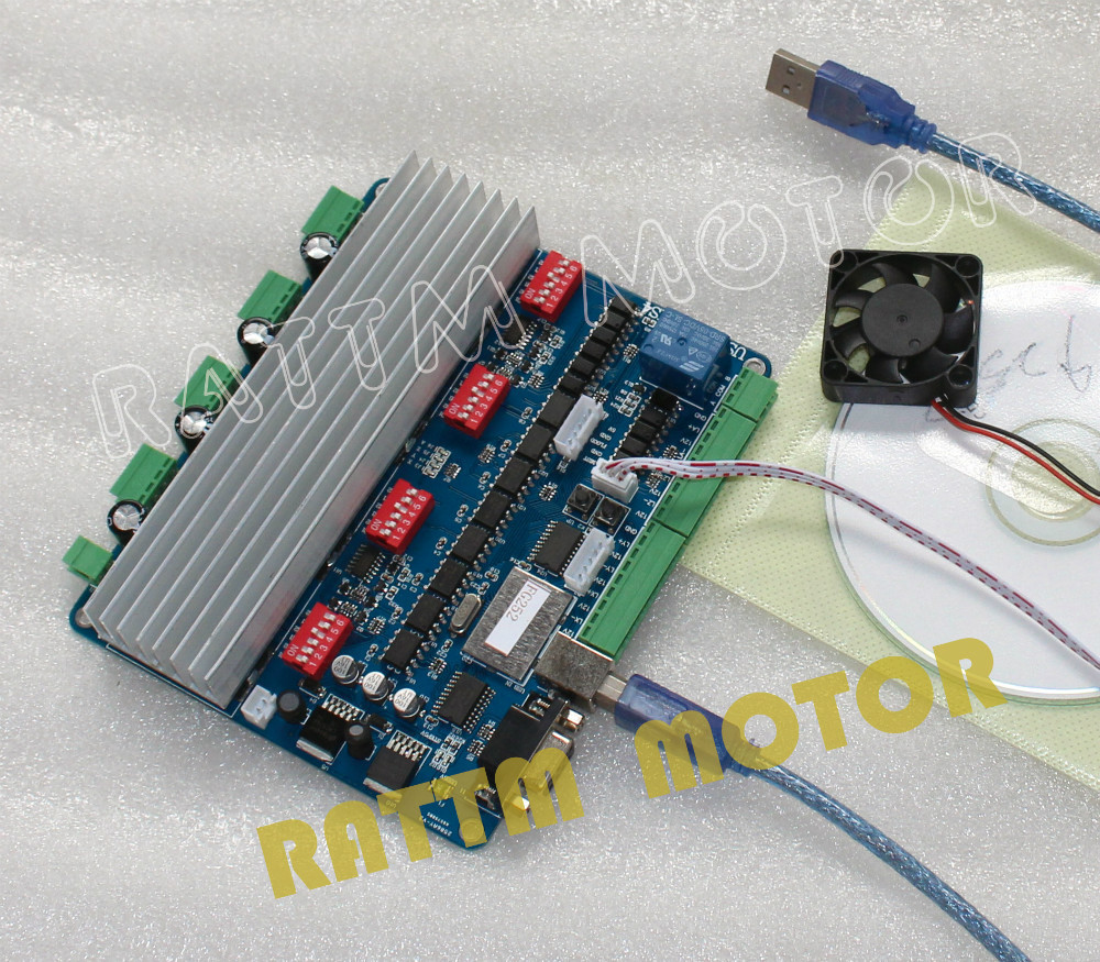 Buy New 4 axis USB CNC controller board USBCNC TB6560