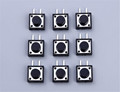 100pcs 6 6 5 mm 6 6 5H SMD red Button switch key switch Tact Switch