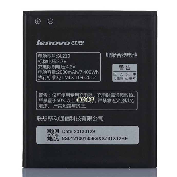 2000  Lenovo BL201 BL-201   Lenovo S820 S650 A656 A766 A770E A750E A658T A60 +   + 