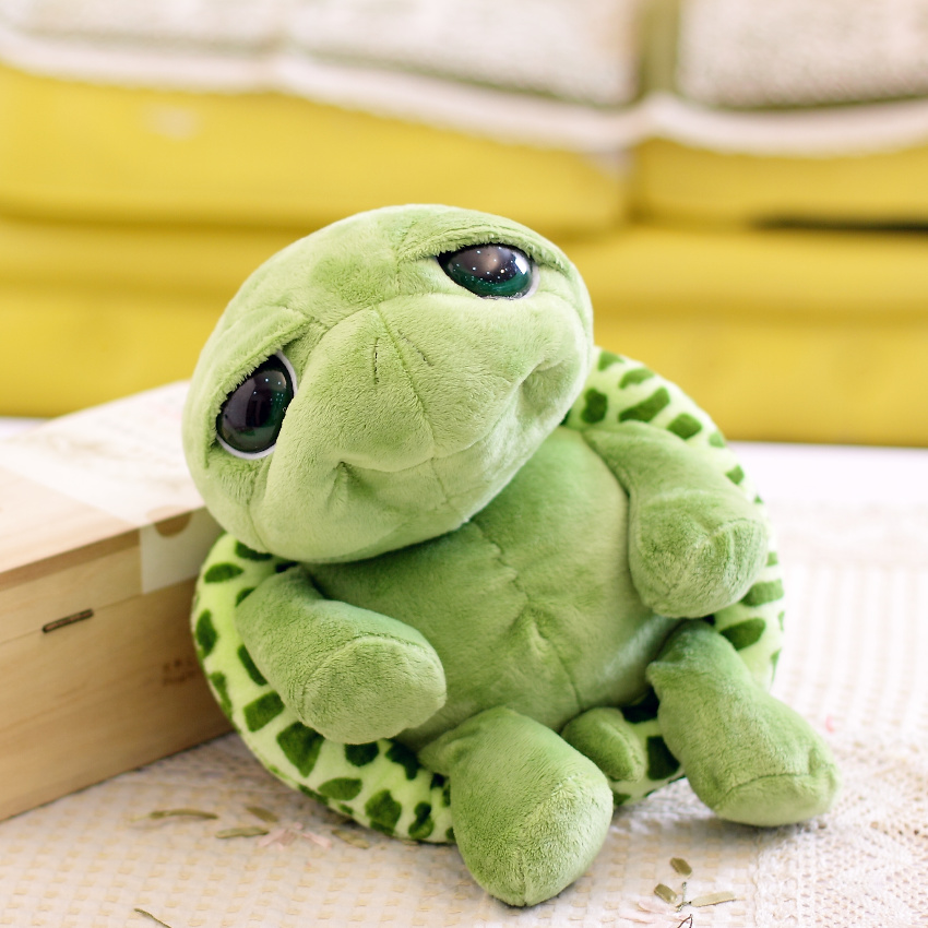 green turtle plush