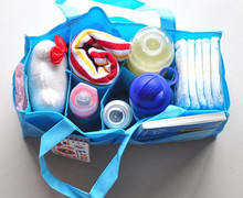 Mummy Bag Bottle Storage Multifunctional Separate Bag Nappy Maternity Handbag Baby Tote Diaper Organizer AB