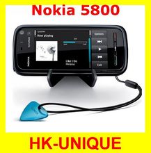Free Hk post mail shipping 100% Original unlocked Nokia 5800 XpressMusic Mobile Phone