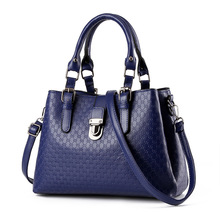 2016 New Fashion Brand Women s Handbag PU leather Casual Totes Embossed Satchel Bag Ladies Luxury