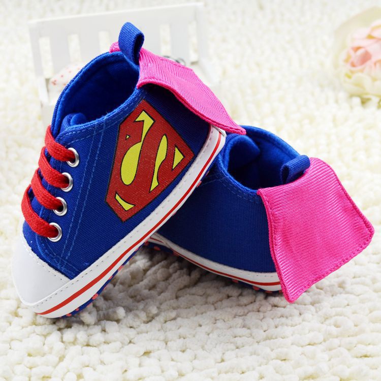 superman baby converse