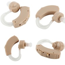Hot 1 Pc Best Digital Tone Hearing Aids Aid Behind The Ear Sound Amplifier Adjustable Free