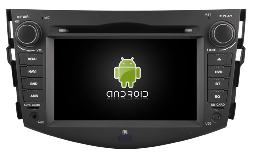 Quad Core Android 4 4 4 CAR DVD player navigation FOR TOYOTA RAV4 2008 2011 car