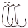 100pcs lot Jig Big Fishing Hook 1 0 5 0 Size fishhook Saltwater Bass Hooks Fishing