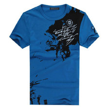 HOT Free Shipping 2015 New Men s Casual Slim Fit Stylish Short Sleeve Shirt Cotton T