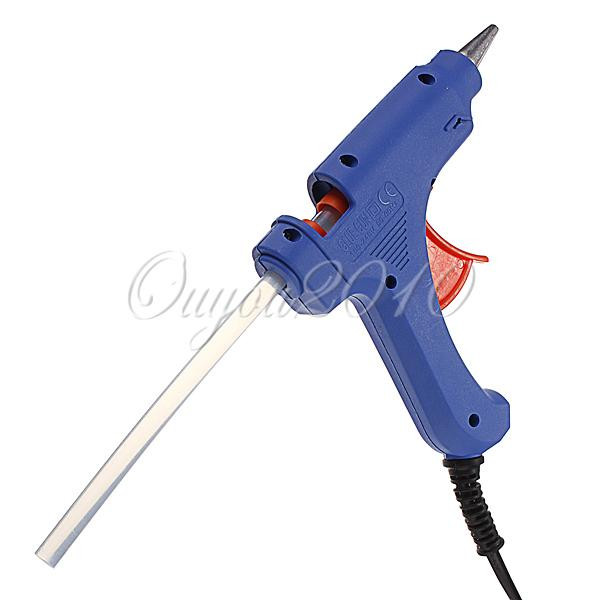 20W 100 240V Professional Mini Electric Heating Hot Melt Glue Gun With 10 PCS Glue Sticks