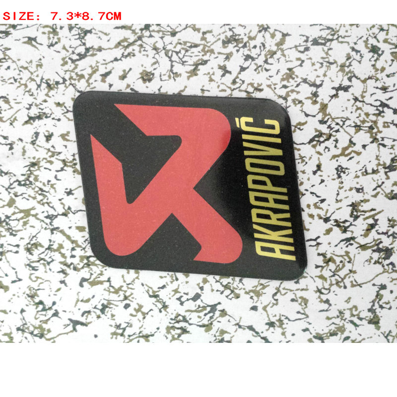 3M font b Motorcycle b font akrapovic font b Exhaust b font Scooter Muffler pipe sticker