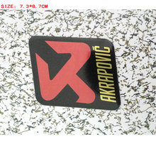 3M Motorcycle akrapovic Exhaust Scooter Muffler pipe sticker CBR CBR125 CBR250 CB400 CB600 YZF FZ400 Z750