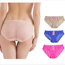 2016 New Arrival Women Panties Transparent Briefs Open Crotch Underwear Women Sexy Lingerie LY9042