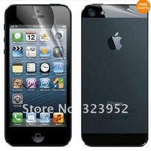 Free Shipping 200pcs/lot Front & Back Anti-Glare Matte LCD Screen Protector Film For iphone 5