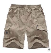 Mens Cargo Shorts Casual Multi Pocket Summer Man Short Pants Military Big Size 4XL-6XL 016 Brand Cotton Loose Shorts Men Wicking