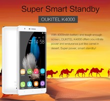 Presale Original OUKITEL K4000 5″Inch HD Android 5.1 Dual Sim 4g Lte Smartphone MTK6735 Cellphone 2GB RAM 16GB ROM 13.0MP