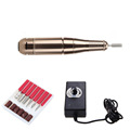 Professional Electric Nail Art Pen 6 Bits Nail Nursing Kit 100 240V Pedicure Manicure Polish Machine