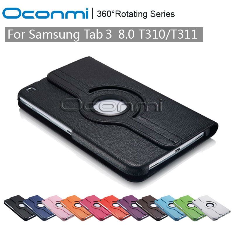 360  PU    Samsung Galaxy Tab 3 8.0    Tab3 8.0 SM-T310 SM-T311 Tablet case 