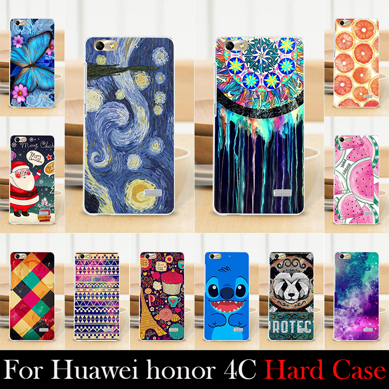 For Huawei honor 4C Case Hard Plastic Cellphone Mask Case Protective Cover Housing Skin Mask Shipping