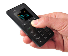 Russian language NEW AIEK M5 Card Cell Phone 4 8mm Ultra Thin Pocket Mini Phone Quad