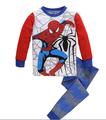 New cartoon print cotton spider man Kids Pajamas Sets Baby Clothing set Boys Girls pyjamas Cotton