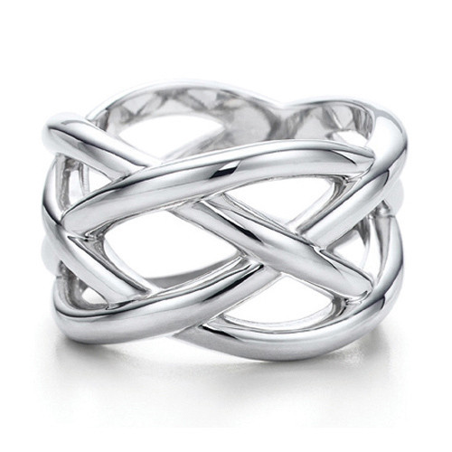 Sterling Silver Jewelry 925 Silver Rings for Women Man Silver 925 Fishnet Ring Finger Rings 2015 New Fashion Men Ring Bague