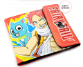 PU short wallet with colorful printing of Fairy tail Magic sign Naz Happy