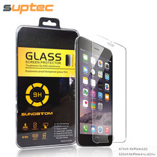2.5D Edge Compact Premium Tempered Phone Glass Screen Protector for iPhone 6 6 Plus 6S 6S Plus HD Toughened Explosion Proof Film