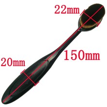 1Pcs Power Makeup Brush Beauty Oval Cream Puff Cosmetic Toothbrush shaped foundation brush Blend Tools Free