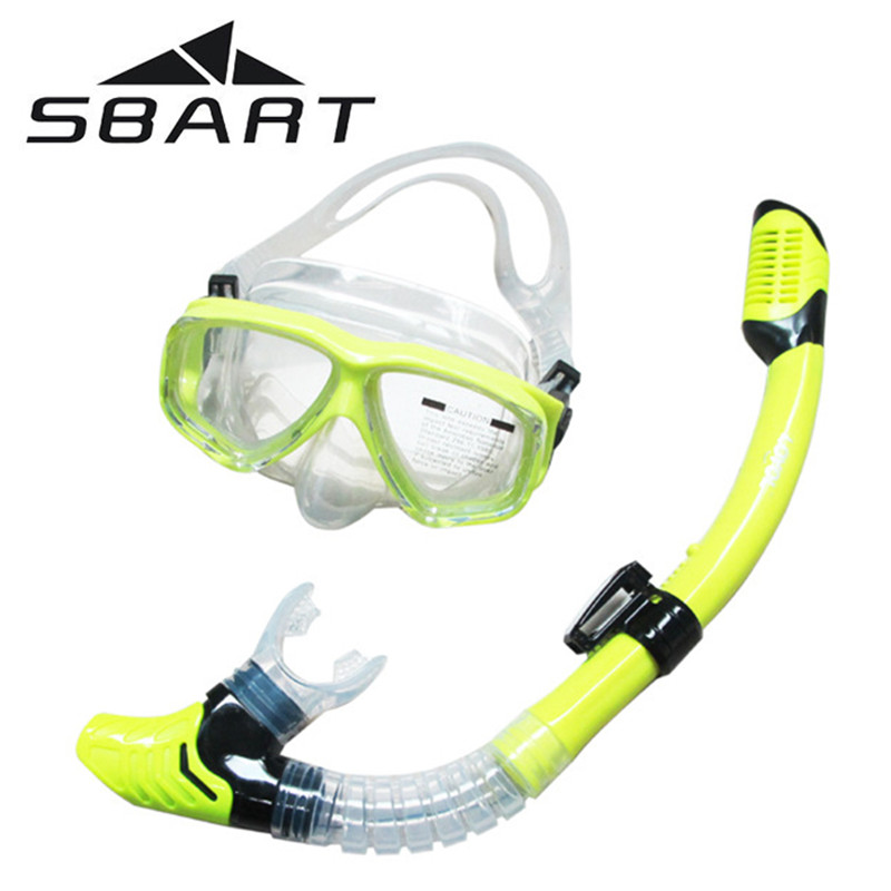 SBART Water Sports Training Snorkeling Swimming Glasses Equipment Anti