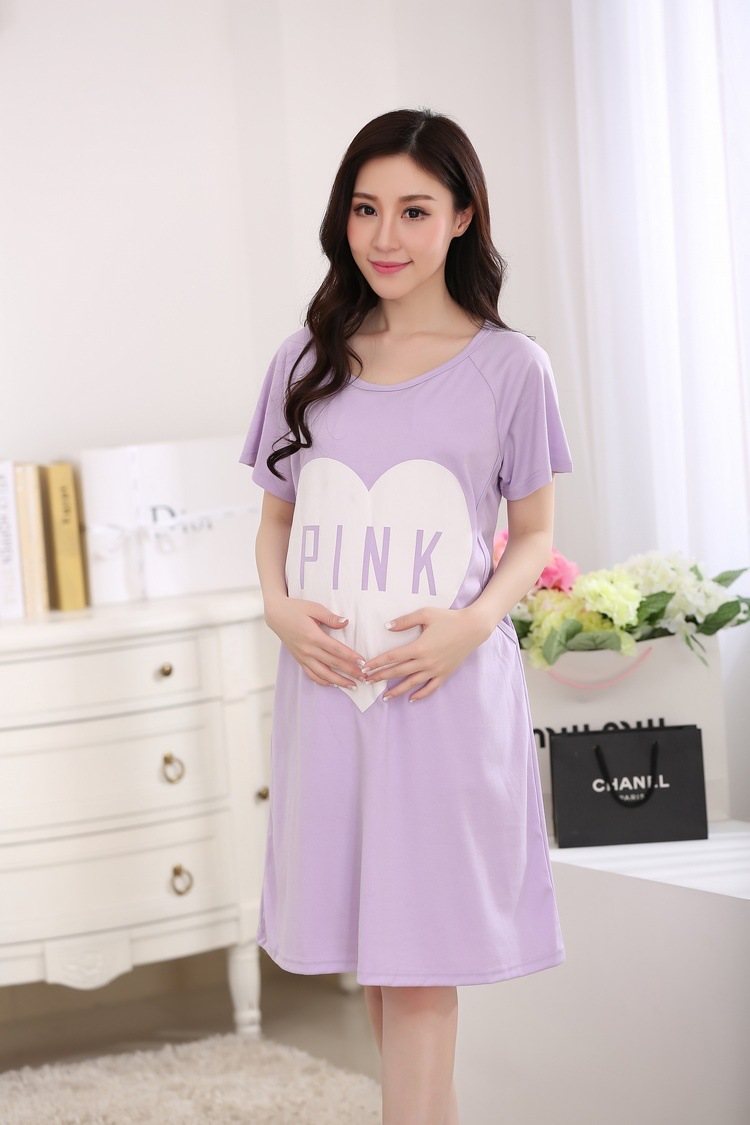Summer pregnancy dresses childing dress womens clothing dress maternity gown female clothes home clothing breastfeeding top 6