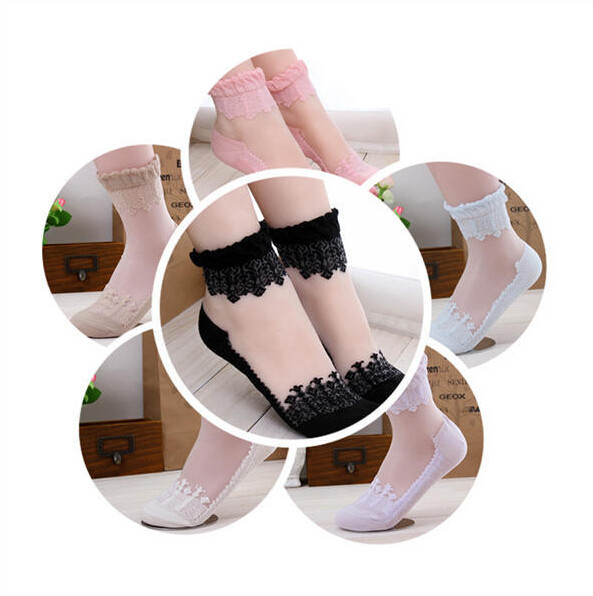 NWW173 women lace short socks (19)