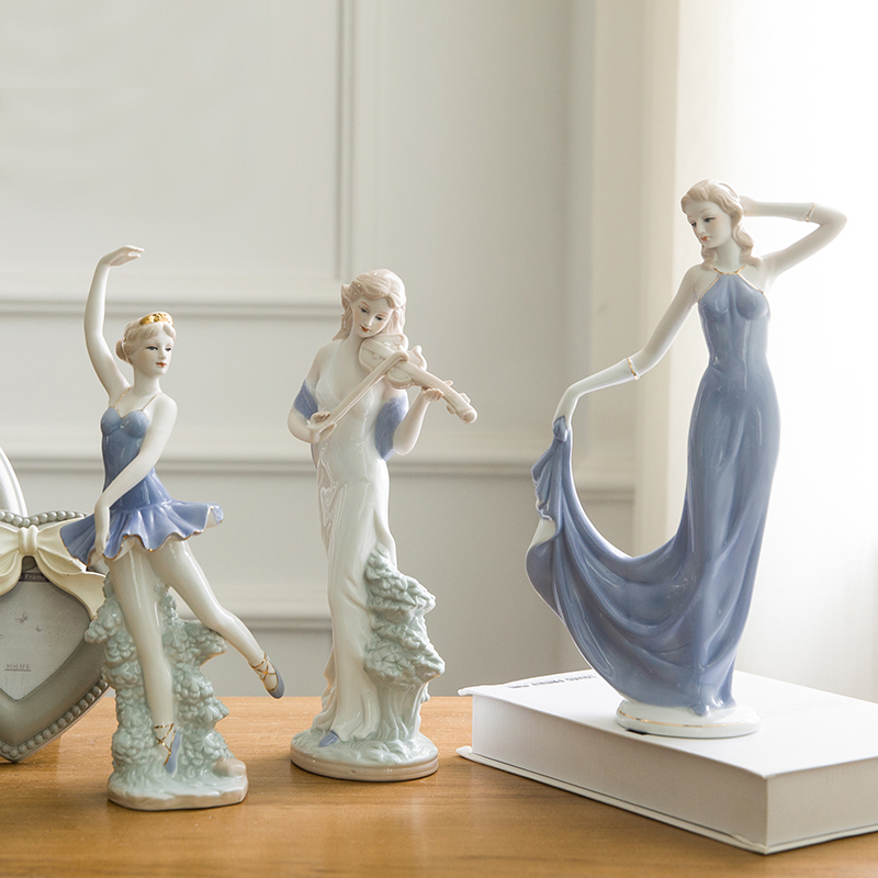 Online Buy Wholesale ceramic lady figurines from China ceramic lady