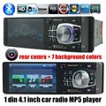 2015 new Car Radio Player with Steering wheel controller 4 1 HD FM USB 1 Din
