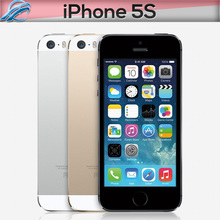 Free Shipping Original Unlocked Apple iPhone 5S Cell Phones iOS 8  4.0″  IPS HD Dual Core A7 GPS 8MP 16GB/32GB Used Mobile Phone