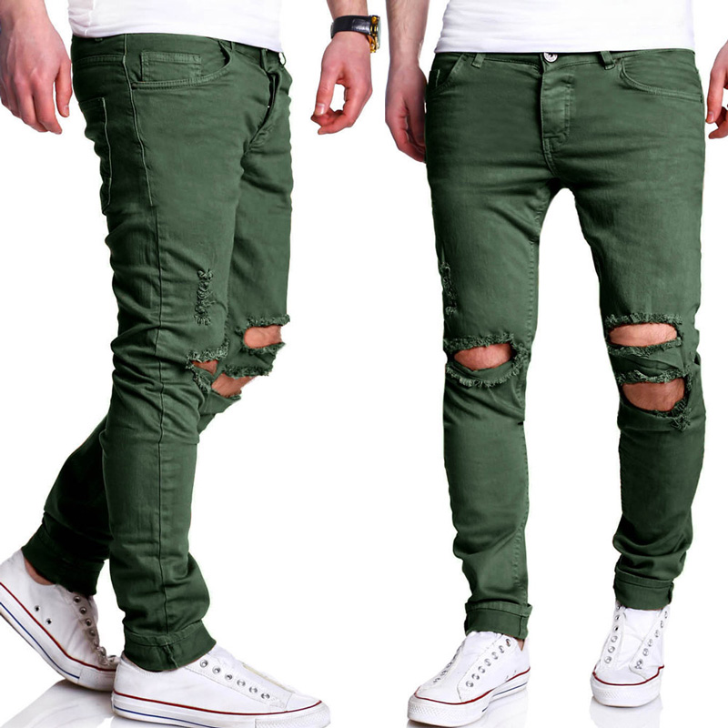 dark green jeans for men