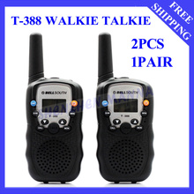 0.5W UHF Auto Multi-Channels 2-Way Radios Walkie Talkie interphone T-388 30 Pairs/ lot  Free shipping #EC010