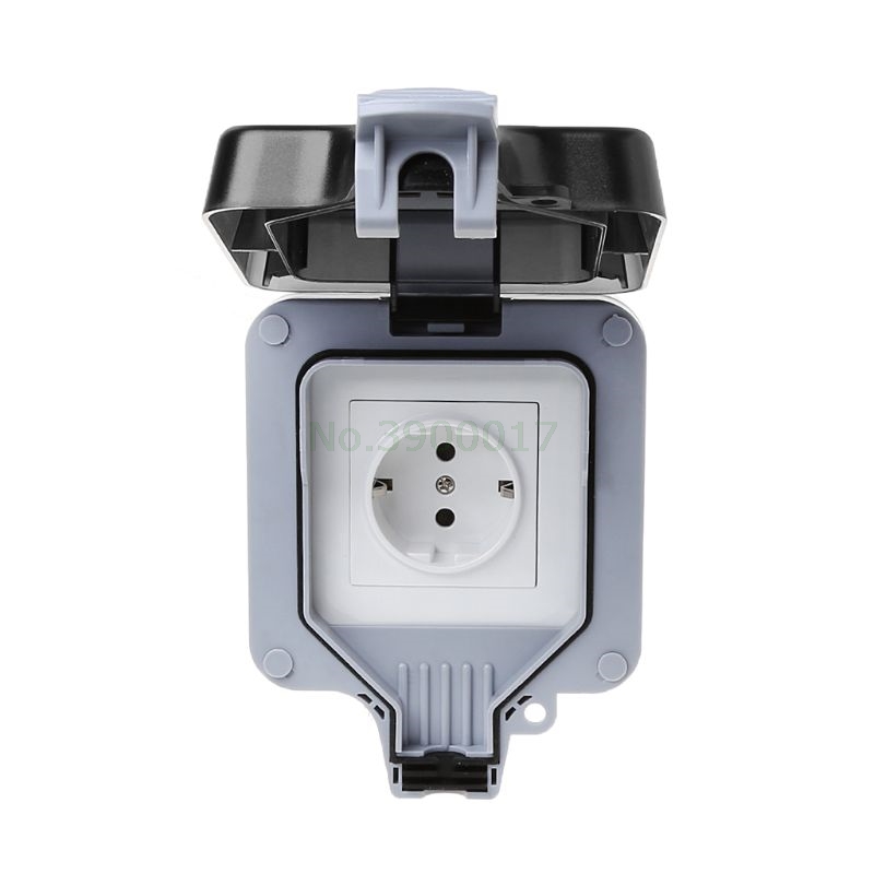Outdoor Wall single/double Switch Socket IP66 Weather&Dust Proof Power
