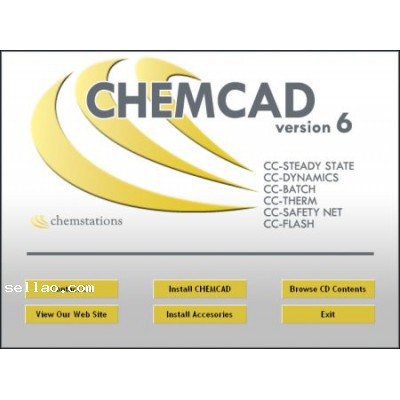 100%     ChemStations ChemCAD v6.3.1.4168  