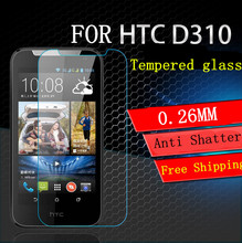 For HTC Desire 310 9H Tempered Glass Screen Protector Ultra Thin Clear Explosion-proof Toughened