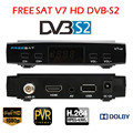 Freesat V7 DVB S2 Satellite TV Receiver Support PowerVu Biss Key Cccamd Newcamd Youtube Youporn Set