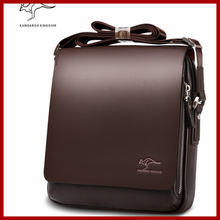 Free shipping! Authentic brand composite leather bag casual male shoulder briefcase kangaroo messenger bag men’s travel bags