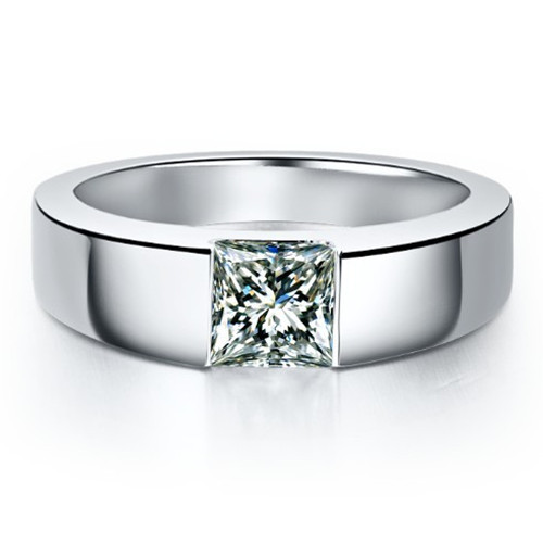 1 carat mens diamond wedding rings