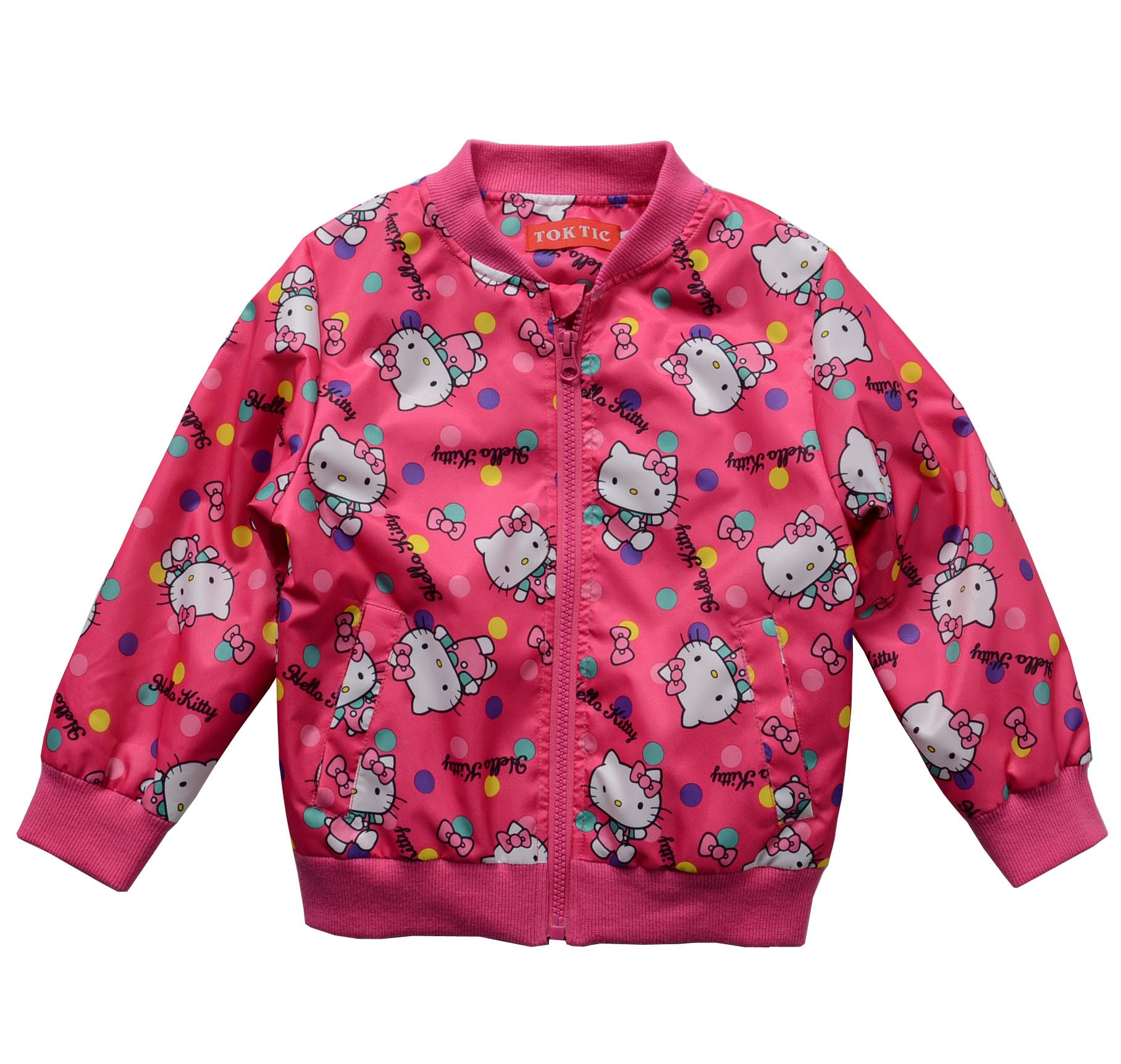 TOKTIC brand children girl cute cat casual jacket kids girl fashion outwear jacket kids spring coat